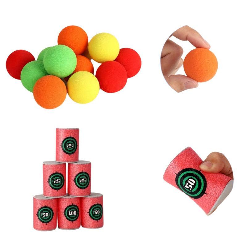 צעצוע קליעה למטרה חץ וקשת עם כדורי ספוג רכים | ג'סטה שופ | Jesta Shop