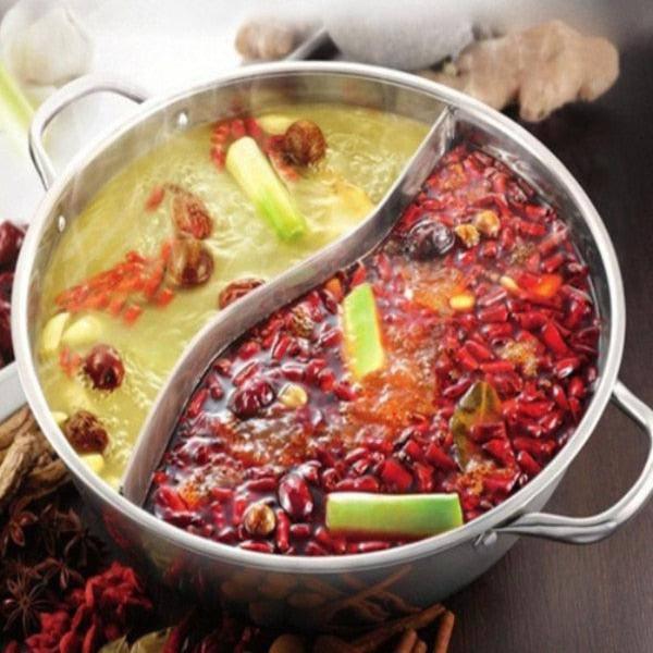 סיר נירוסטה מחולק ל 2 במגוון גדלים | ג'סטה שופ | Jesta Shop