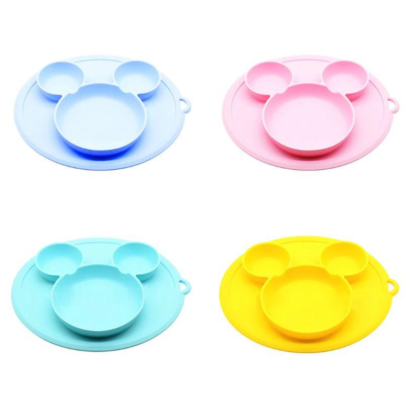 צלחת מחולקת לילדים מסיליקון למניעת החלקה | ג'סטה שופ | Jesta Shop