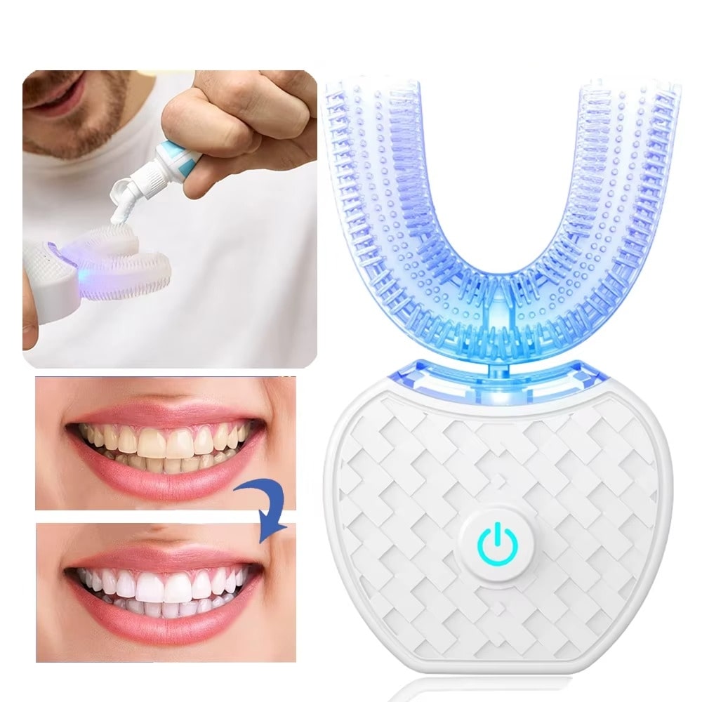 מברשת שיניים חשמלית אוטומטית 360° מעלות לבוגרים | ג'סטה שופ | Jesta Shop