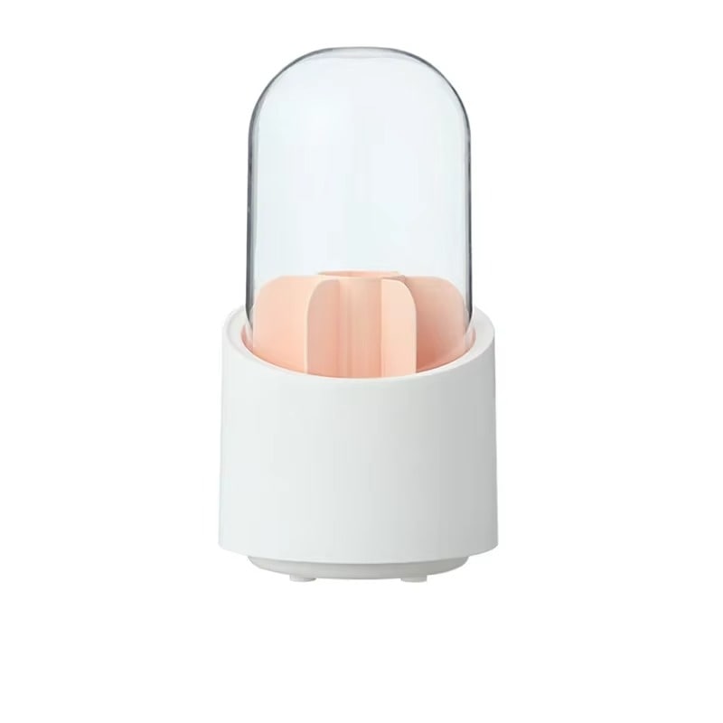 קופסת אחסון למברשות ארגונית איפור מסתובבת 360° מעלות | ג'סטה שופ | Jesta Shop