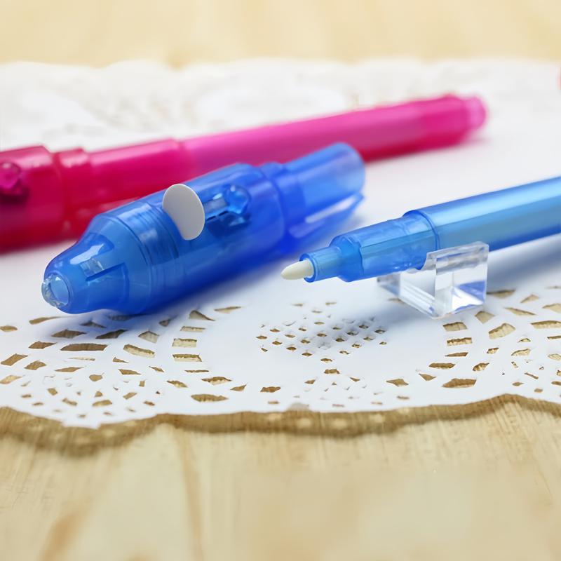 חבילת 12 עטי דיו בלתי נראה זוהר באור UV | ג'סטה שופ | Jesta Shop