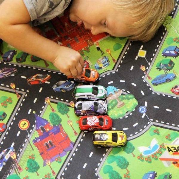 חבילת משחק 6 מכוניות מתהפכות | ג'סטה שופ | Jesta Shop