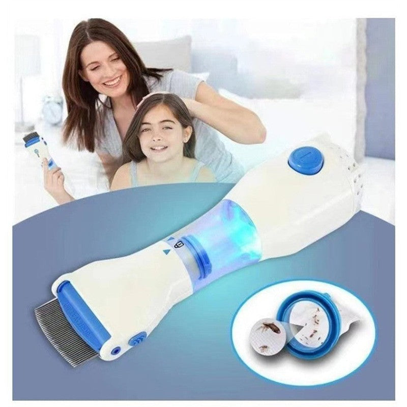 מסרק כינים חשמלי מסרק סמיך אלקטרוני לכינים וביצי כינים | ג'סטה שופ | Jesta Shop
