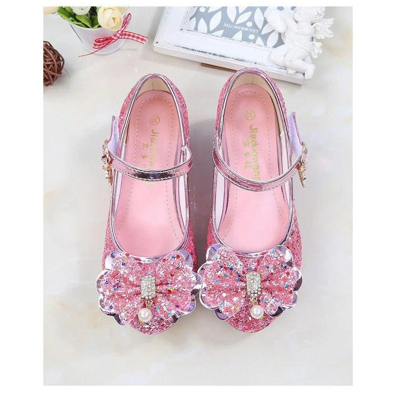 נעלי עקב נוחות לילדות נוצצות במגוון צבעים | ג'סטה שופ | Jesta Shop