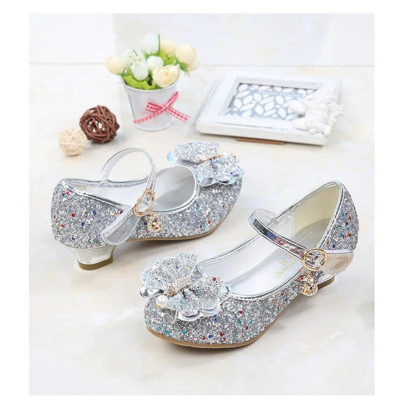 נעלי עקב נוחות לילדות נוצצות במגוון צבעים | ג'סטה שופ | Jesta Shop