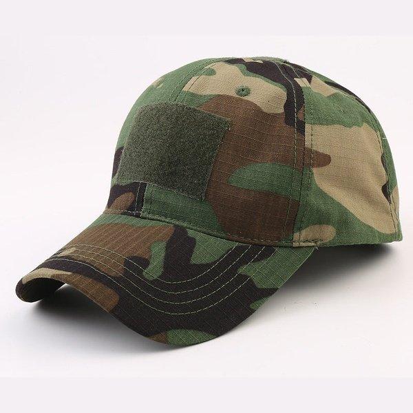 כובע מצחייה טקטי בגזרה קלאסית בסגנון צבאי עם פאץ' | ג'סטה שופ | JestaShop