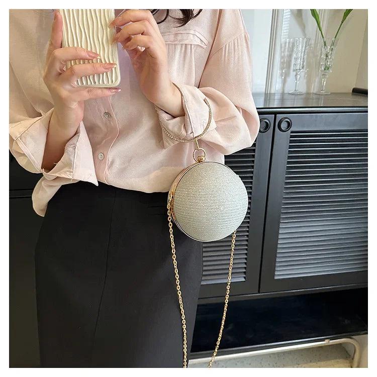 תיק יד כדורי בסגנון יוקרתי | ג'סטה שופ | Jesta Shop