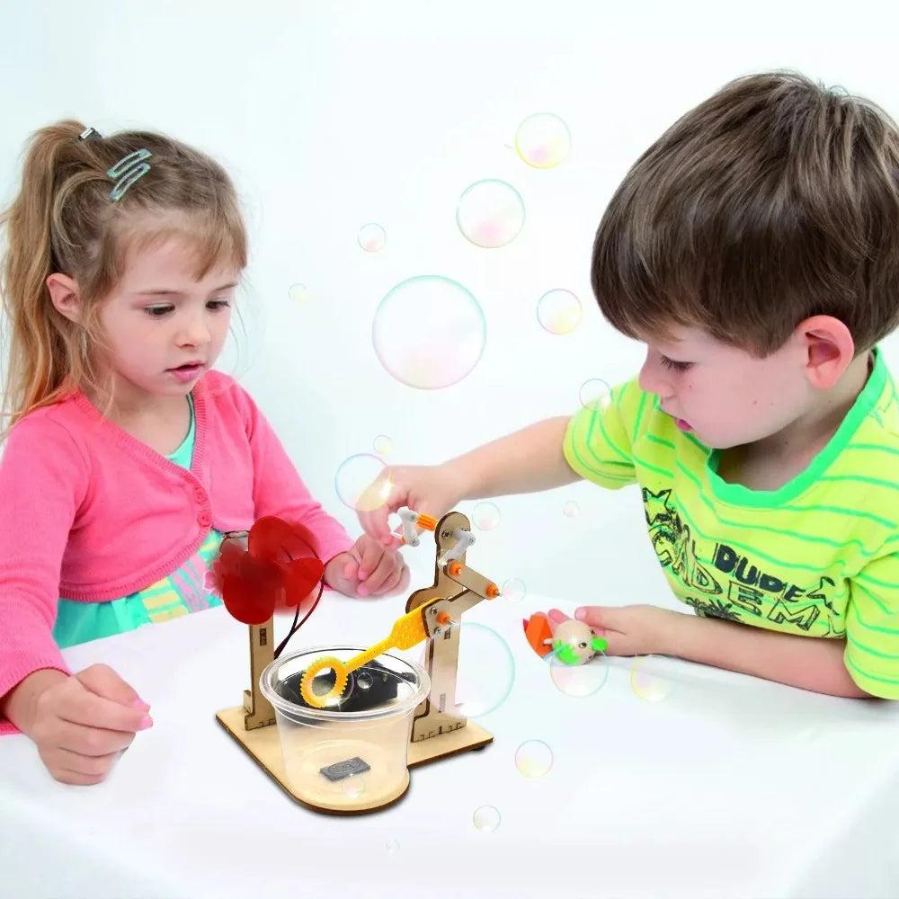 ערכת הרכבה מכונת בועות אוטומטית לילדים | ג'סטה שופ | Jesta Shop