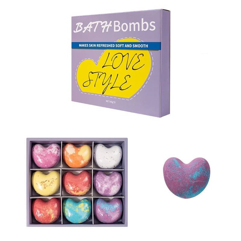 חבילת 9 פצצות אמבטיה אורגניות | ג'סטה שופ | Jesta Shop