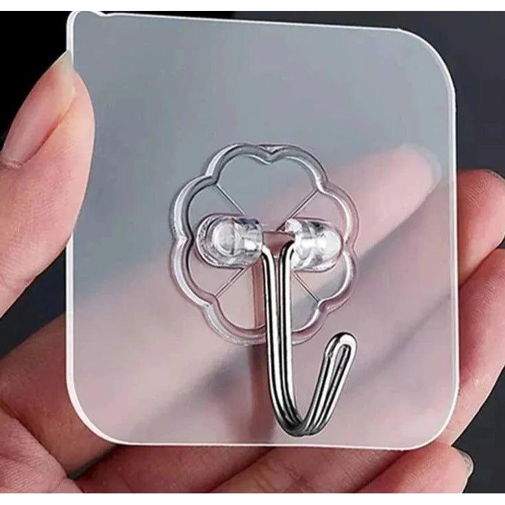 חבילת 10 מדבקות תלייה חזקות עם וו ללא קידוח | ג'סטה שופ | Jesta Shop