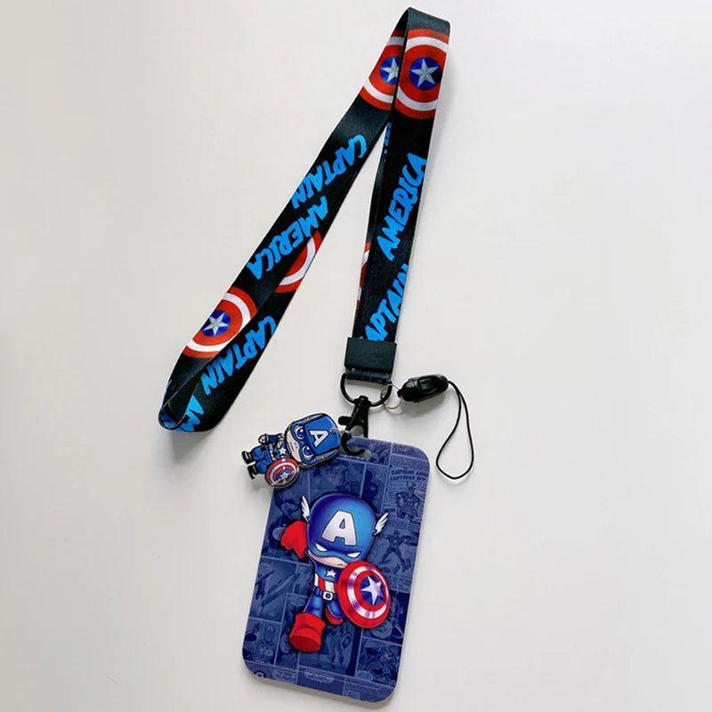 רצועת שרוך לצוואר מחזיק כרטיס עובד בעיצוב גיבורי על | ג'סטה שופ | Jesta Shop