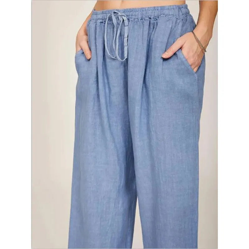 מכנס קיץ ארוך אוברסייז לנשים | ג'סטה שופ | Jesta Shop