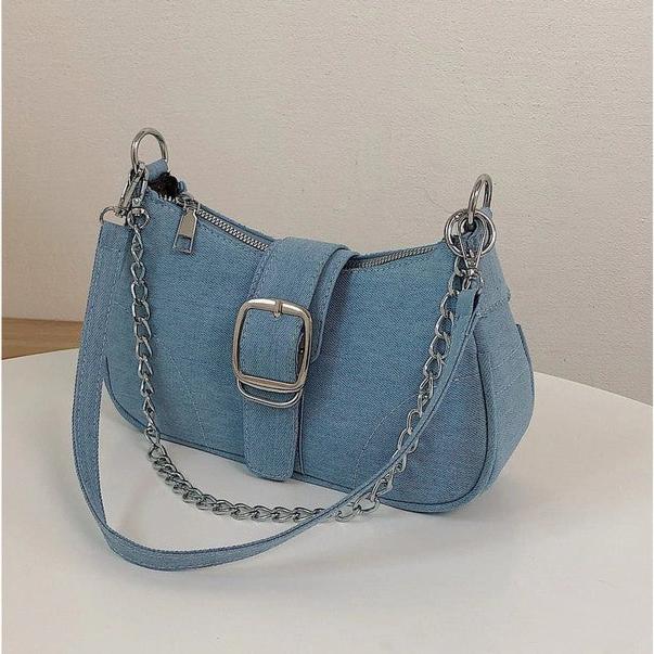 תיק כתף לנשים בעיצוב ג'ינס | ג'סטה שופ | Jesta Shop