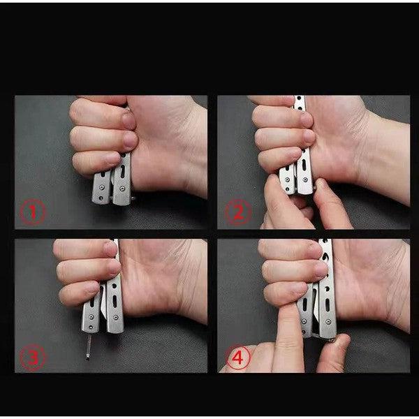 סכין פרפר רב אולר מתקפל נייד | ג'סטה שופ | Jesta Shop