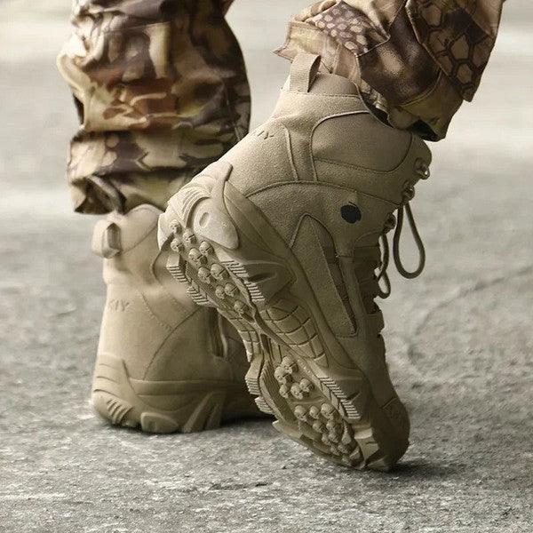 נעלי עבודה טקטיות לגברים עמידות במים בסגנון צבאי | ג'סטה שופ | JestaShop