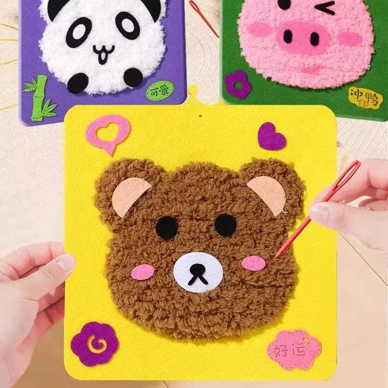 ערכת יצירה רקמה ותפירה לילדים | ג'סטה שופ | Jesta Shop