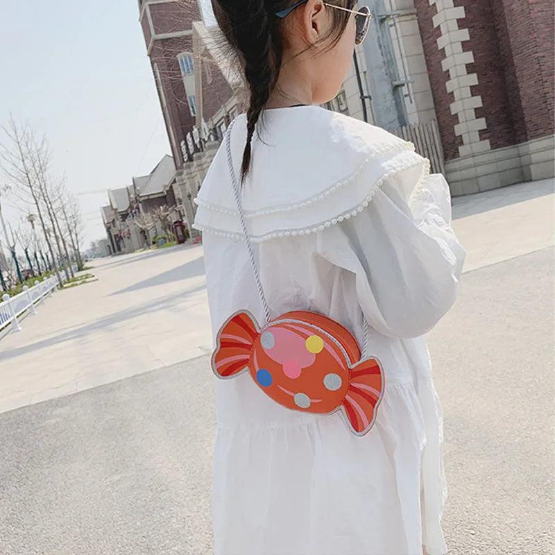 תיק כתף לילדות בעיצוב סוכריה | ג'סטה שופ | Jesta Shop