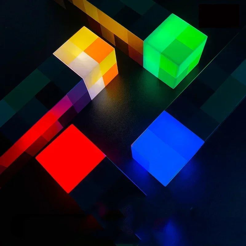 מנורת לילה לפיד מיינקראפט | ג'סטה שופ | Jesta Shop