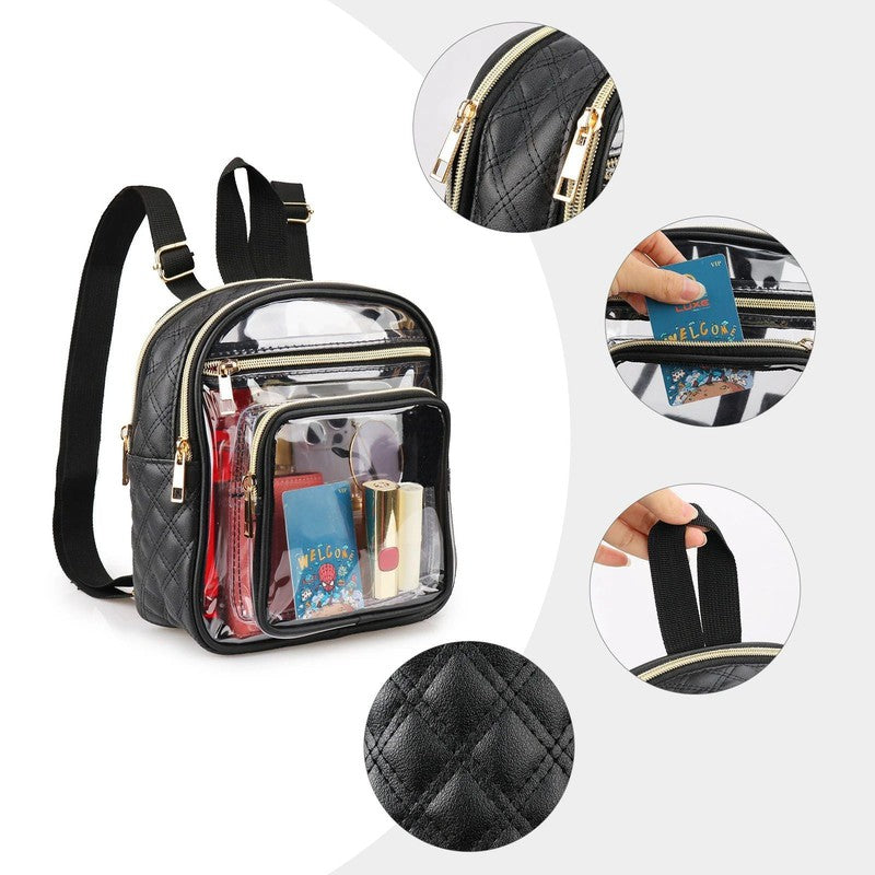 תיק גב שקוף עמיד במים איכותי במיוחד | ג'סטה שופ | Jesta Shop