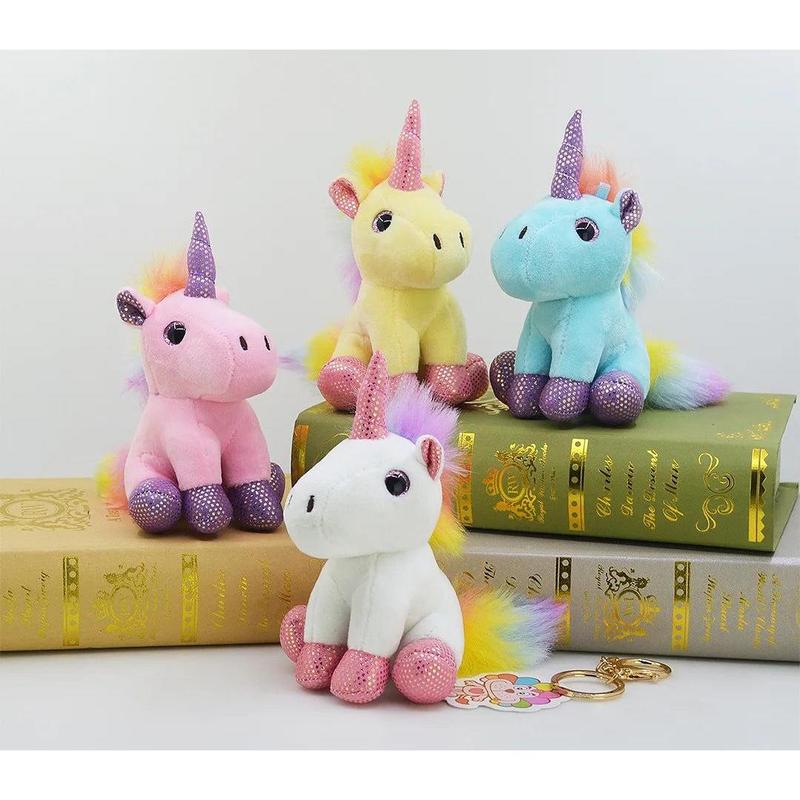 בובת חד קרן מחזיק מפתחות לילדות | ג'סטה שופ | Jesta Shop