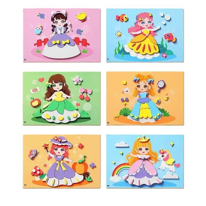 חבילת 6 פאזלים תלת מימדיים חינוכיים לילדים | ג'סטה שופ | Jesta Shop