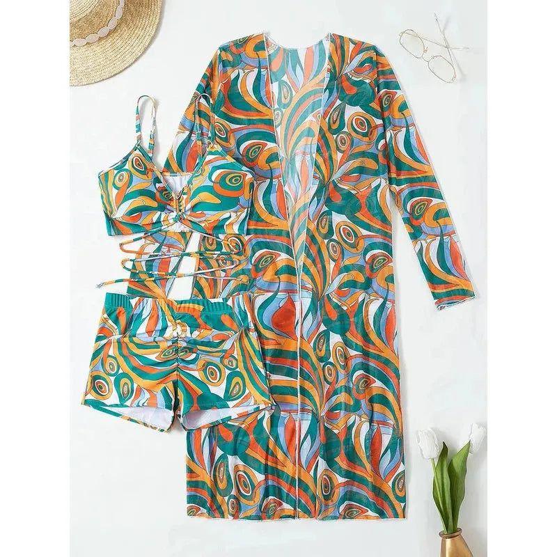 בגד ים לנשים 3 חלקים ביקיני ועליונית | ג'סטה שופ | Jesta Shop