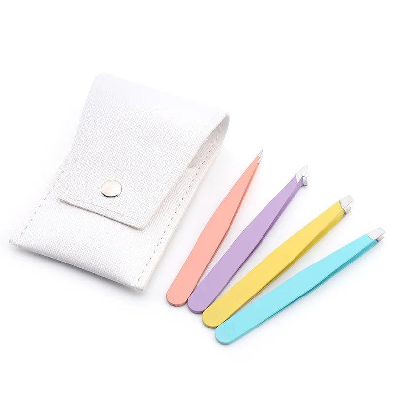 סט פינצטות נירוסטה לסידור גבות | ג'סטה שופ | Jesta Shop