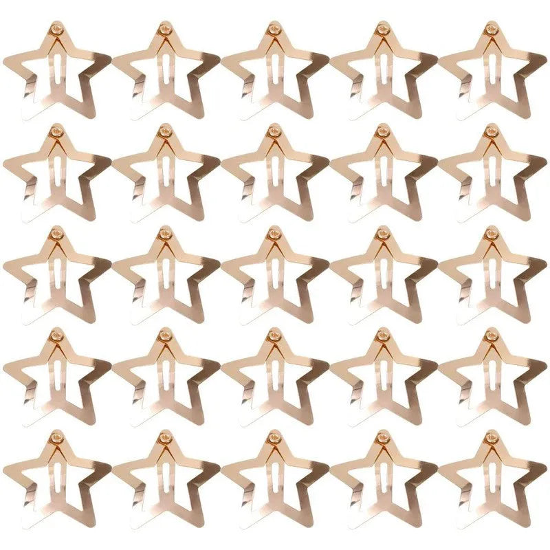 חבילת 50 סיכות לשיער בצורת כוכב | ג'סטה שופ | Jesta Shop