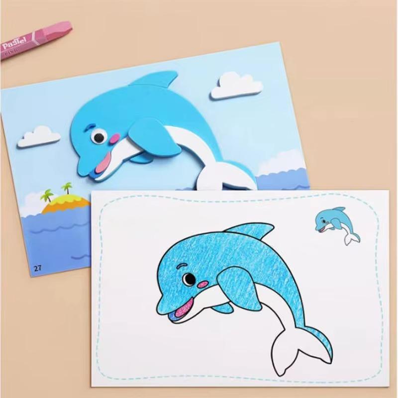 חבילת 6 פאזלים תלת מימדיים חינוכיים לילדים | ג'סטה שופ | Jesta Shop