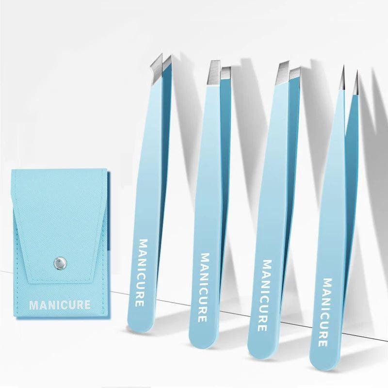 סט פינצטות נירוסטה לסידור גבות | ג'סטה שופ | Jesta Shop