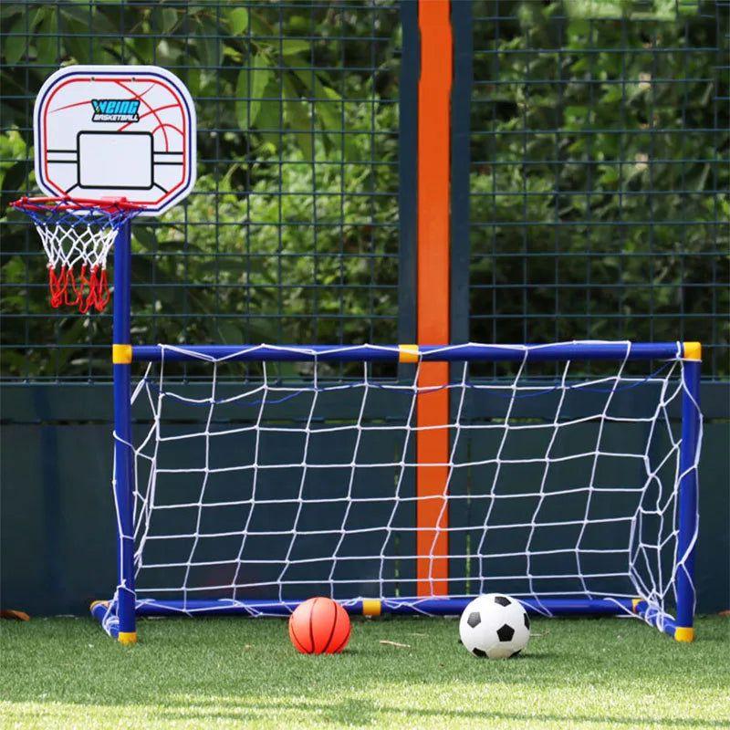 מגרש ספורט 2 ב 1 משולב כדורגל וכדורסל לילדים | ג'סטה שופ | JestaShop