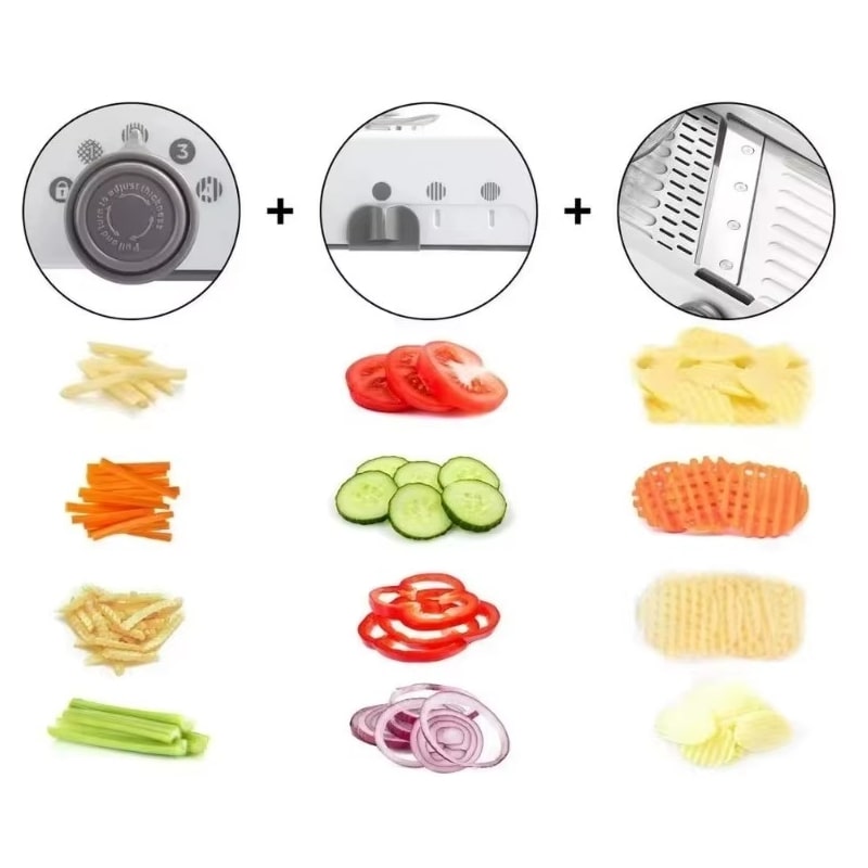 מנדולינה מקצועית למטבח לחיתוך פירות וירקות | ג'סטה שופ | Jesta Shop