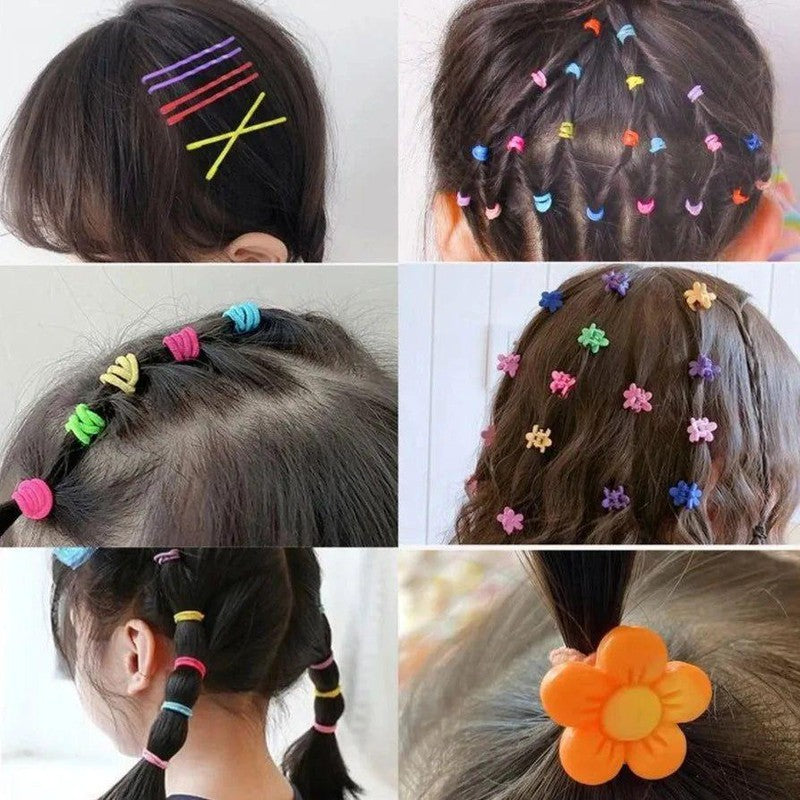 חבילת 1100 גומיות צבעוניות לשיער | ג'סטה שופ | Jesta Shop