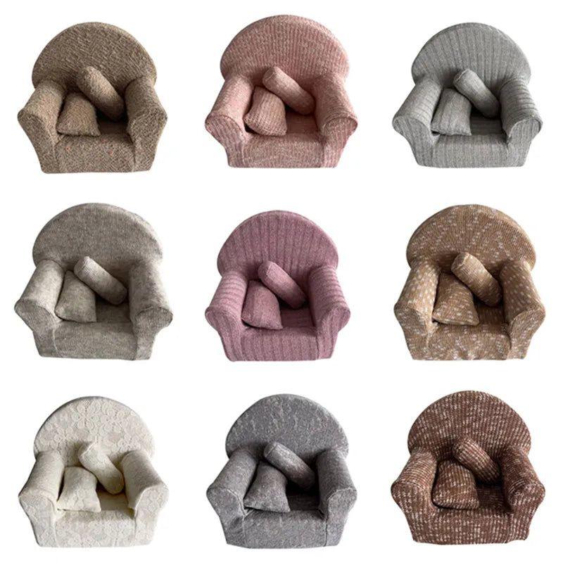 מיני כורסת ספה לצילום תינוק במגוון צבעים | ג'סטה שופ | Jesta Shop