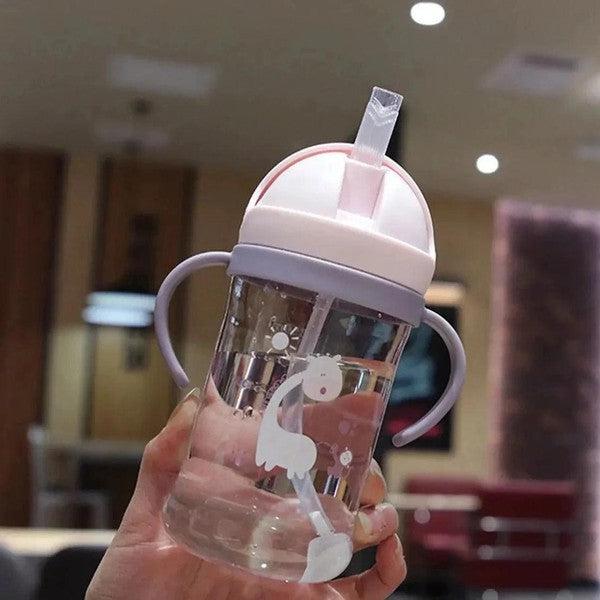 בקבוק שתייה לילדים עם קש ורצועת כתף | ג'סטה שופ | Jesta Shop