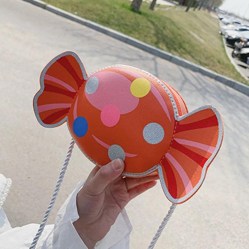 תיק כתף לילדות בעיצוב סוכריה | ג'סטה שופ | Jesta Shop