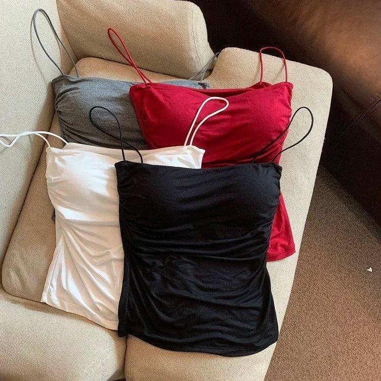 גופיית קרופ לנשים עם רפידות חזה | ג'סטה שופ | Jesta Shop