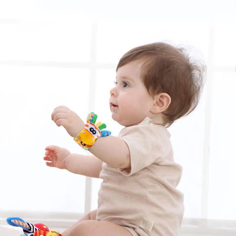 2 יחידות צמיד רעשן מתקפל לתינוק | ג'סטה שופ | Jesta Shop