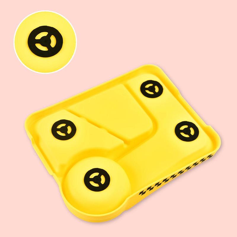 סט סכו"ם וצלחת לילדים בסגנון מסלול מרוצים | ג'סטה שופ | Jesta Shop