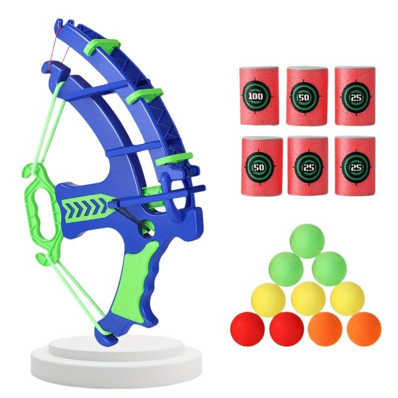 צעצוע קליעה למטרה חץ וקשת עם כדורי ספוג רכים | ג'סטה שופ | Jesta Shop