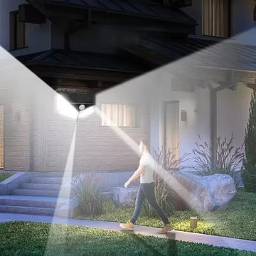 מנורת קיר סולארית LED בעלת חיישן תנועה | ג'סטה שופ | Jesta Shop