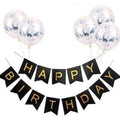 סט קישוטים ליום הולדת HAPPY BIRTHDAY | ג'סטה שופ | Jesta Shop
