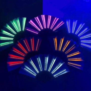 מניפה עם תאורת LED במגוון צבעים | ג'סטה שופ | Jesta Shop
