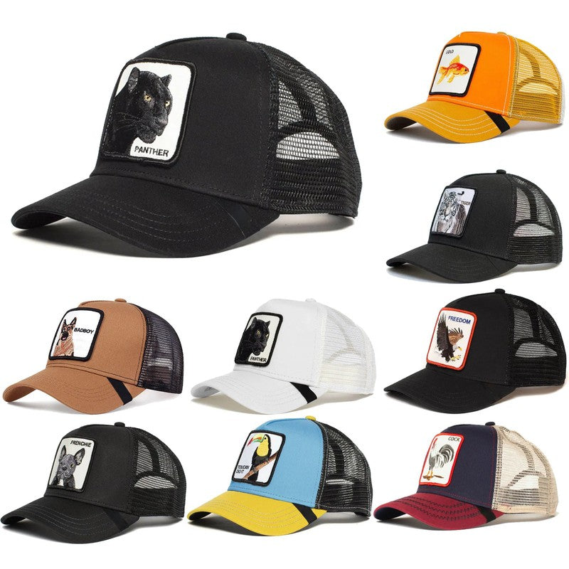 כובע רשת מצחייה אופנתי עם פאץ' | ג'סטה שופ | Jesta Shop