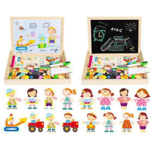 פאזל פרצופים מגנטי תלת מימד | ג'סטה שופ | Jesta Shop