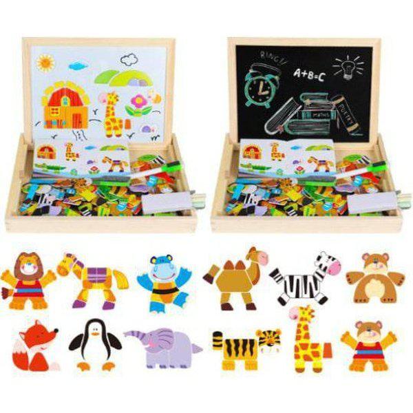 פאזל פרצופים מגנטי תלת מימד | ג'סטה שופ | Jesta Shop