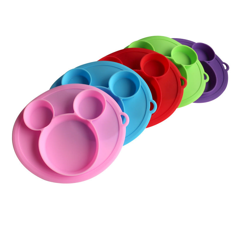 צלחת מחולקת לילדים מסיליקון למניעת החלקה | ג'סטה שופ | Jesta Shop