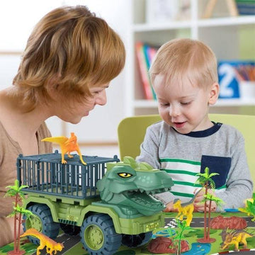 ערכת משחק משאית הובלה בעיצוב דינוזאור | ג'סטה שופ | Jesta Shop