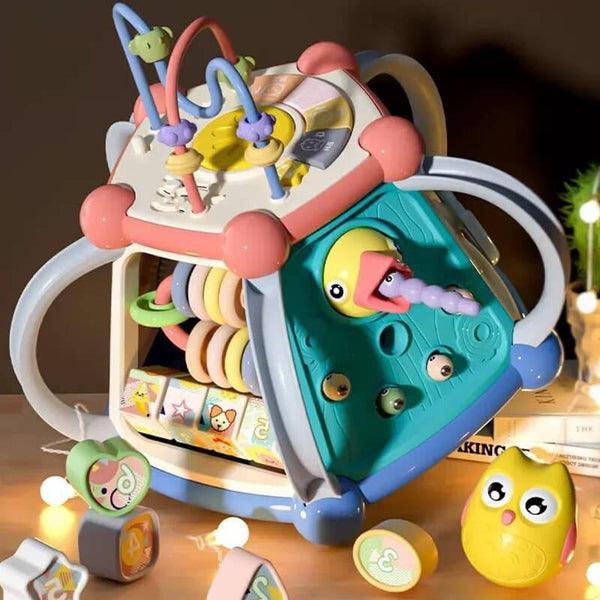 קוביית פעילות לילדים עם אורות וצלילים | ג'סטה שופ | Jesta Shop